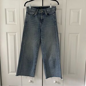 Banana Republic Wide Leg Crop Jeans Size 27